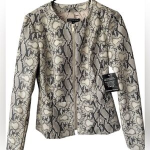 Boston Proper Faux Leather jacket.